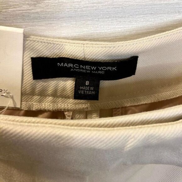 Marc New York‎ Beige Women's Stretch Dress Pants with Pockets Size 8 NWT - Picture 3 of 6